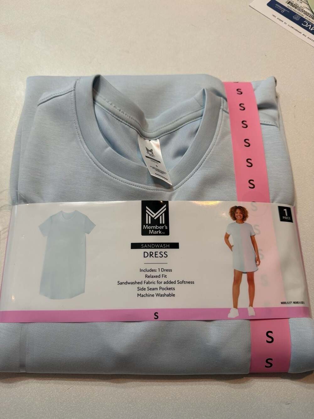 Member's Mark Sandwash Relaxed Fit Dress Size S